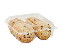 Bakery Cookies Jumbo Rainbow Chip 10 Count - Each