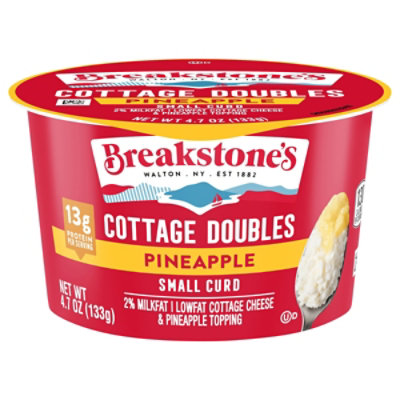 Breakstones Cottage Doubles Cottage Cheese And Fruit Pineapple - 4.7 Oz - Image 3