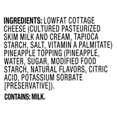 Breakstones Cottage Doubles Cottage Cheese And Fruit Pineapple - 4.7 Oz - Image 5