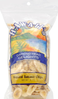 Hawaii Diamond Head Delight Banana Chip - 15 Oz - Image 2