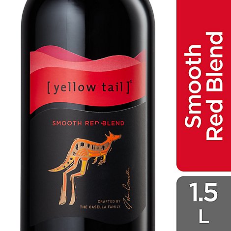 Yellow Tail Wine Smooth Red Blend - 1.5 Liter