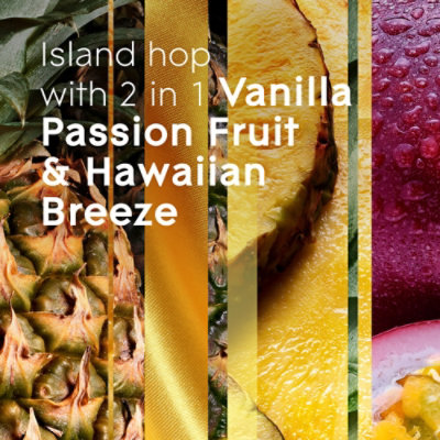 Glade Hawaiian Breeze And Vanilla Passion Fruit 2 In 1 Jar Candle Air Freshener - 2-3.4 Oz - Image 3