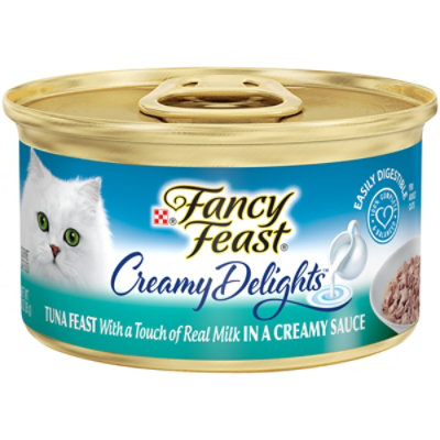 Fancy Feast Creamy Delights Cat Food Tuna Feast In A Creamy Sauce - 3 Oz - Image 2