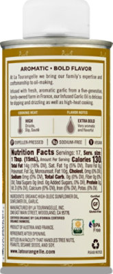 La Tourangelle Oil Infused Garlic - 250 Ml - Image 6