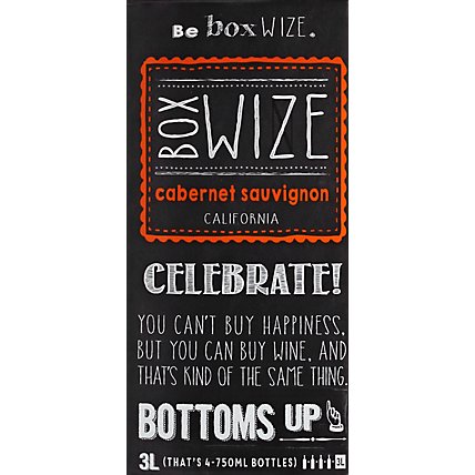 Box Wize Cabernet Wine - 3 Liter - Image 2