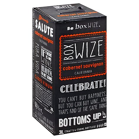 Box Wize Cabernet Wine - 3 Liter