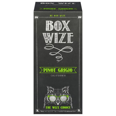 Box Wize Pinot Grigio Wine - 3 Liter - Image 3