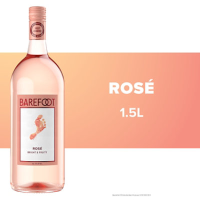 Barefoot Cellars Rose Wine - 1.5 Liter - Image 1