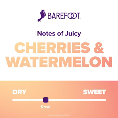 Barefoot Cellars Rose Wine - 1.5 Liter - Image 3