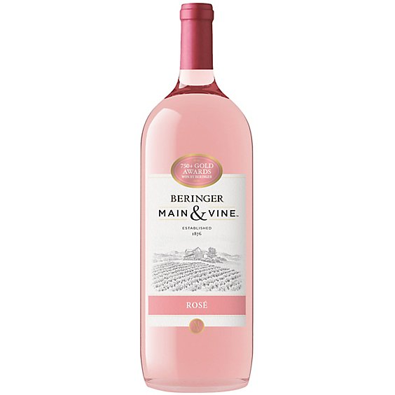 Beringer Main Vine Dry Rose Wine - 1.5 Liter