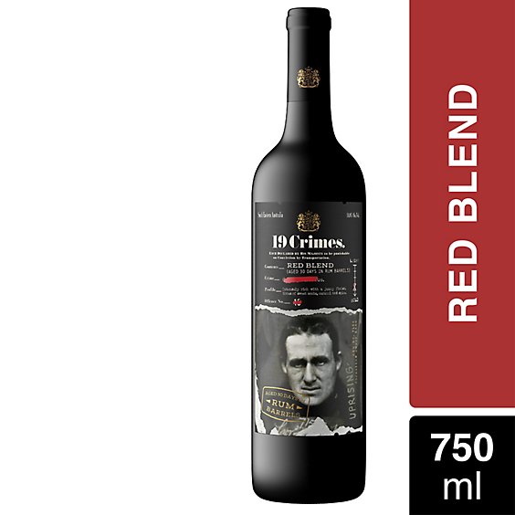 19 Crimes The Uprising Red Wine Blend - 750 Ml