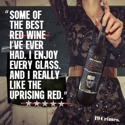 19 Crimes The Uprising Red Wine Blend - 750 Ml - Image 4