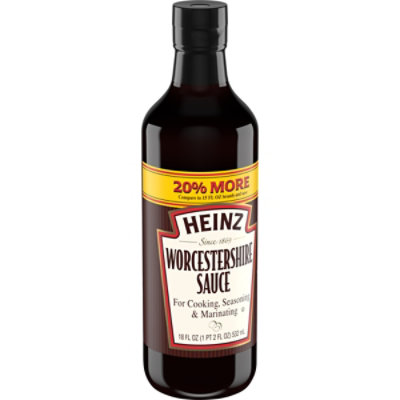 Heinz Worcestershire Sauce Bottle - 18 Fl. Oz. - Image 9