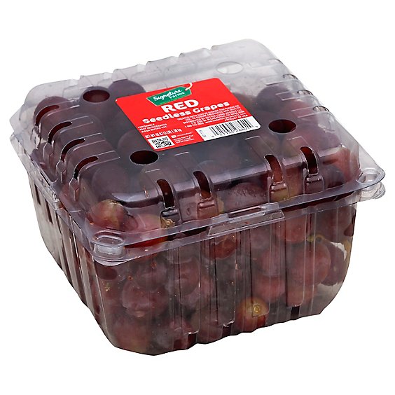 Signature Farms Red Seedless Grapes - 3 Lb