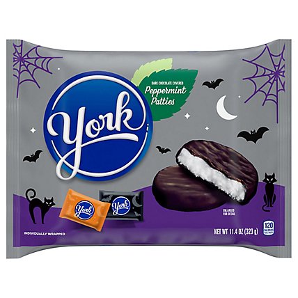 York Peppermint Patties Dark Chocolate Covered Snack Size - 11.4 Oz - Image 2