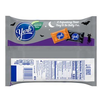 YORK Dark Chocolate Peppermint Patties Halloween Candy Bag - 11.4 Oz - Image 2