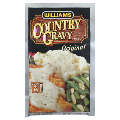 Williams Country Gravy Mix - 2.5 Oz