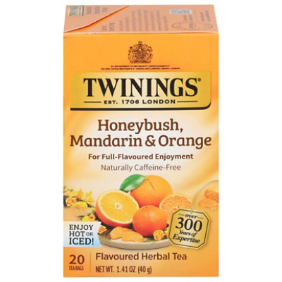 Twining Honeybush Mandarin Orange - 20 Count - Image 1