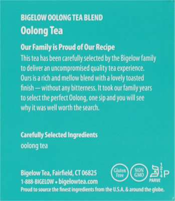 Bigelow Oolong Tea Unit - 20 Count - Image 3