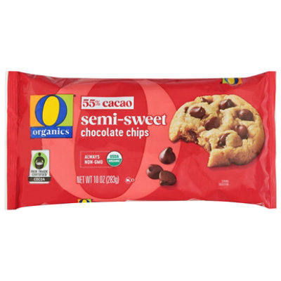 O Organics Chocolate Chip Semi Sweet - 10 Oz - Image 1