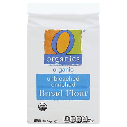 O Organics Organic Flour Bread Unbleached Enriched - 5 Lb - Image 3