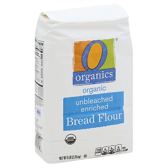 O Organics Organic Flour Bread Unbleached Enriched - 5 Lb