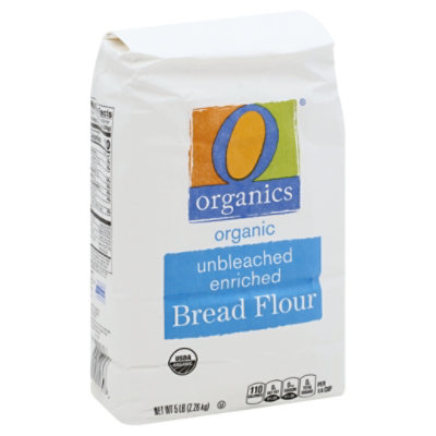 O Organics Organic Flour Bread Unbleached Enriched - 5 Lb