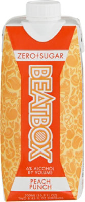 Beatbox Peach Punch 6% ABV - 16.9 Fl. Oz. - Image 2