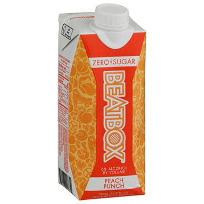 Beatbox Peach Punch 6% ABV - 16.9 Fl. Oz. - Image 1