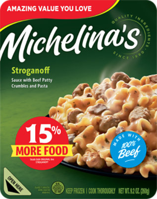 Michelinas Frozen Meal Stroganoff - 8 Oz - Image 2