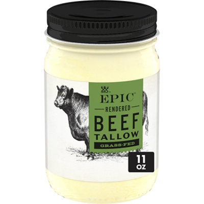 Epic Cooking Fat Grass Fed Beef Tallow - 11 Oz - Image 2