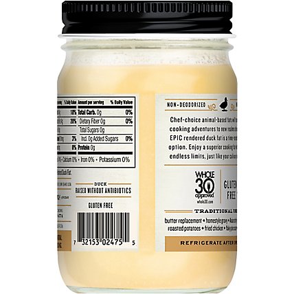 Epic Cooking Fat Traditional Duck Fat - 11 Oz - Image 6