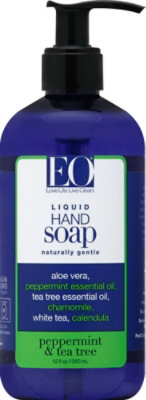 Eo Soap Liquid Hand Peppermin - 12 Fl. Oz. - Image 2