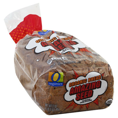 O Organics Bread 10 Seeds - 27 Oz