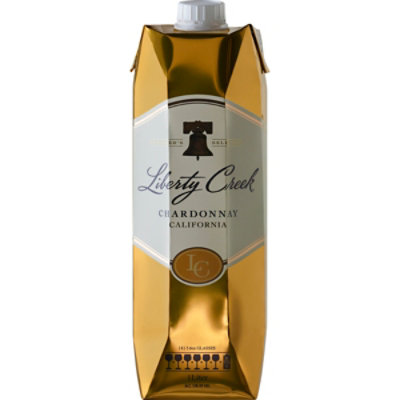 Liberty Creek Vineyards Chardonnay White Wine Tetra Pak - 1 Liter