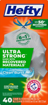 World Cen Bag Kitchen Waste 13gal - 12  Piece - Image 4