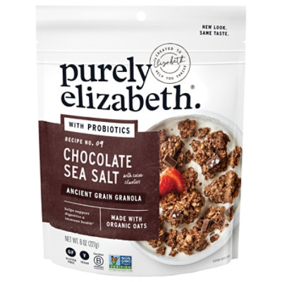 Purely Elizabeth Granola Probiotic Chocolate Sea Salt - 8 Oz