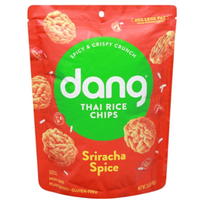 Dang Sticky Rice Chips Sriacha Spice - 3.5 Oz - Image 3