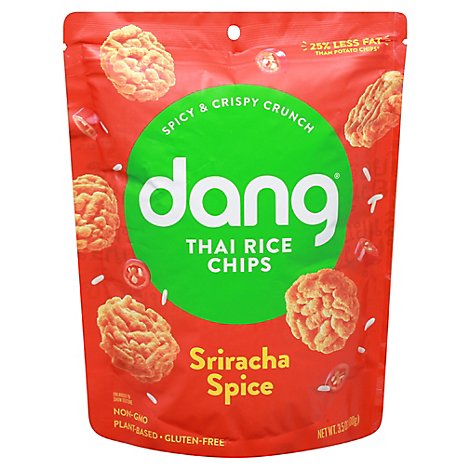 Dang Sticky Rice Chips Sriacha Spice - 3.5 Oz