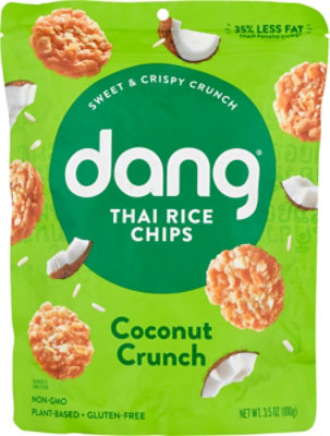 Dang Stick Rice Chips Coconut Crunch - 3.5 Oz - Image 2