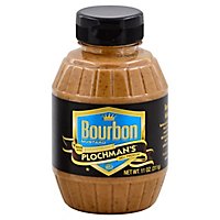 Plochmans Bourbon Mustard - 11 Oz - Image 1