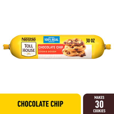 Nestle Toll House Chocolate Chip Cookie Dough - 30 Oz - Image 1