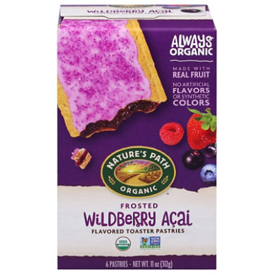 Nature's Path Organic Frosted Wildberry Acai Toaster Pastries - 6 Count - Image 3