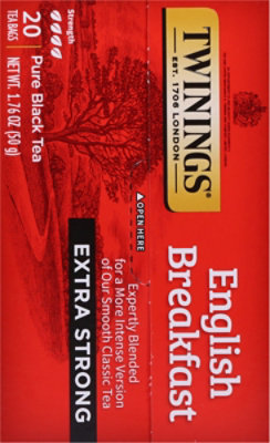 Twinings of London Black Tea English Breakfast Extra Bold - 20 Count - Image 5