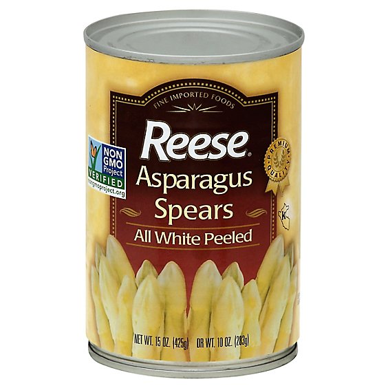 Reese Asparagus Spears All White Peeled - 15 Oz