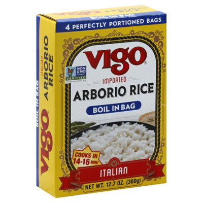 Vigo Rice Arborio Boil In Bag 12 Oz Pavilions