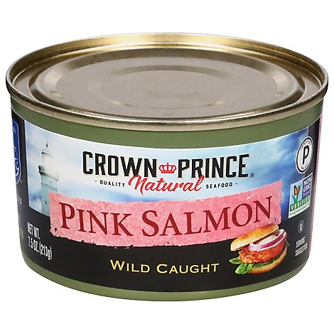 Crown Prince Salmon Pink Natural Source Omega-3 - 7.5 Oz