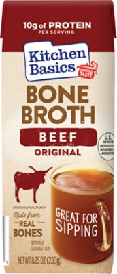 Kitchen Basics Original Beef Bone Broth Carton - 8.25 Oz - Image 7