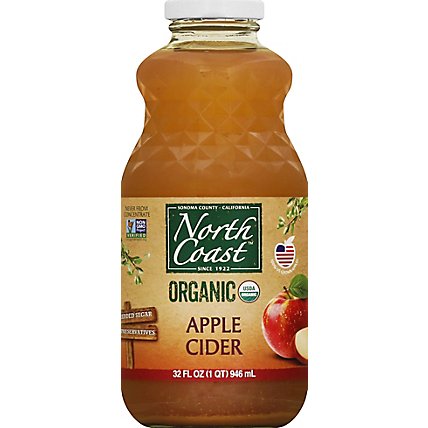 North Coast Juice Organic Apple Cider - 32 Fl. Oz. - Image 2