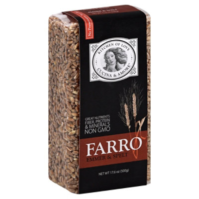 Cucina & Amore Farro Emmer & Spelt Pouch - 17.6 Oz - Image 1